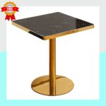 Table de bistrot carrée