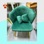 Chaise en velours – Image 4