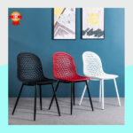 Chaise design perforée – Image 3