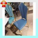 Ensemble de salle à manger de luxe Marbre & Or – Image 3