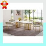 Chaise en velours – Image 6