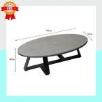 Table basse ovale – Image 4