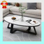 Table basse ovale
