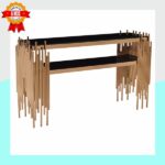 Console à Double Plateau