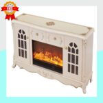 Cheminée avec meuble TV